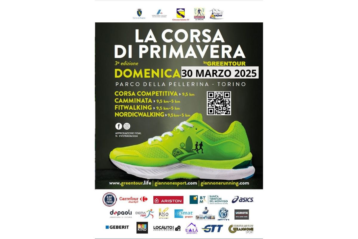 Corsa di primavera a parco dora 2025